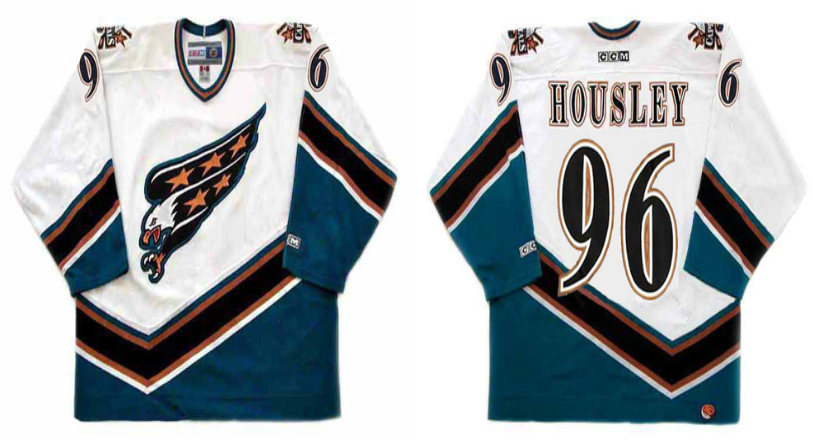 2019 Men Washington Capitals #96 Housley white CCM NHL jerseys
